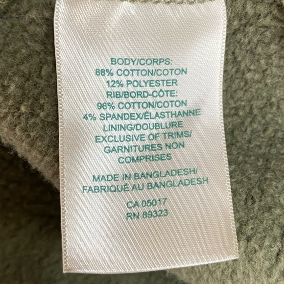 Roots Green With Classic Logo Pullover Hoodie S - Picture 4 of 15